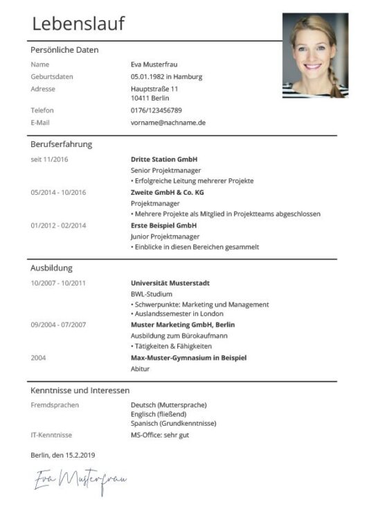 checkliste lebenslauf-titelbild
