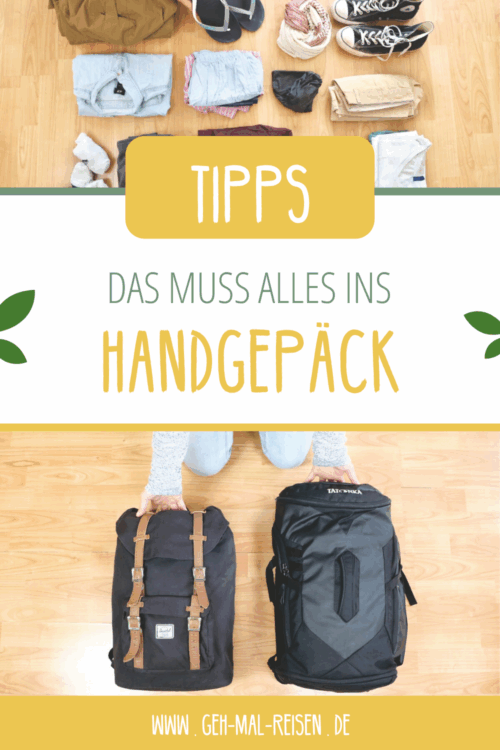 packliste handgepäck-titelbild